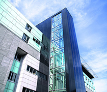 Fahrstuhlschacht Haus 60a
